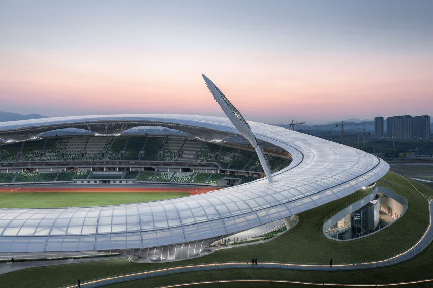 Quzhou Stadium by MAD Architects, China