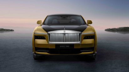 Front of the Rolls-Royce Spectre
