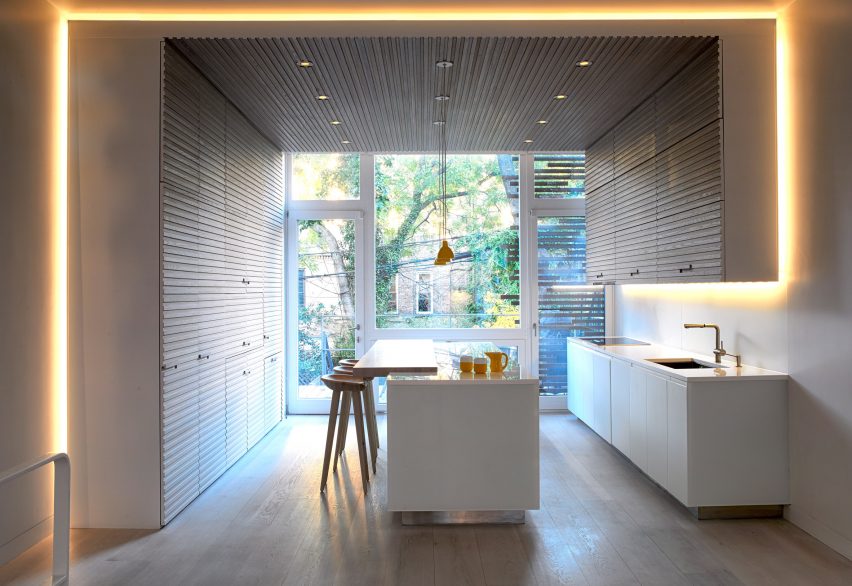Brooklyn Passive House kitchen