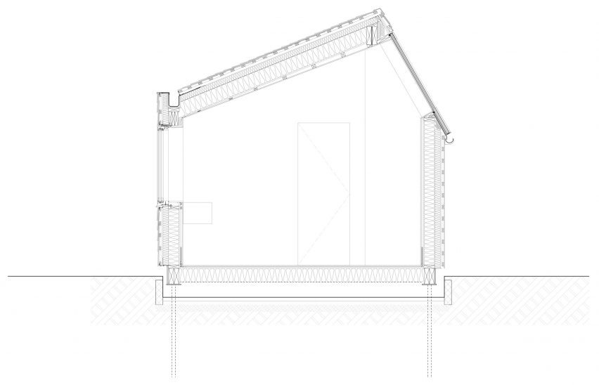 Section of Schindel Studio by Archer + Braun.