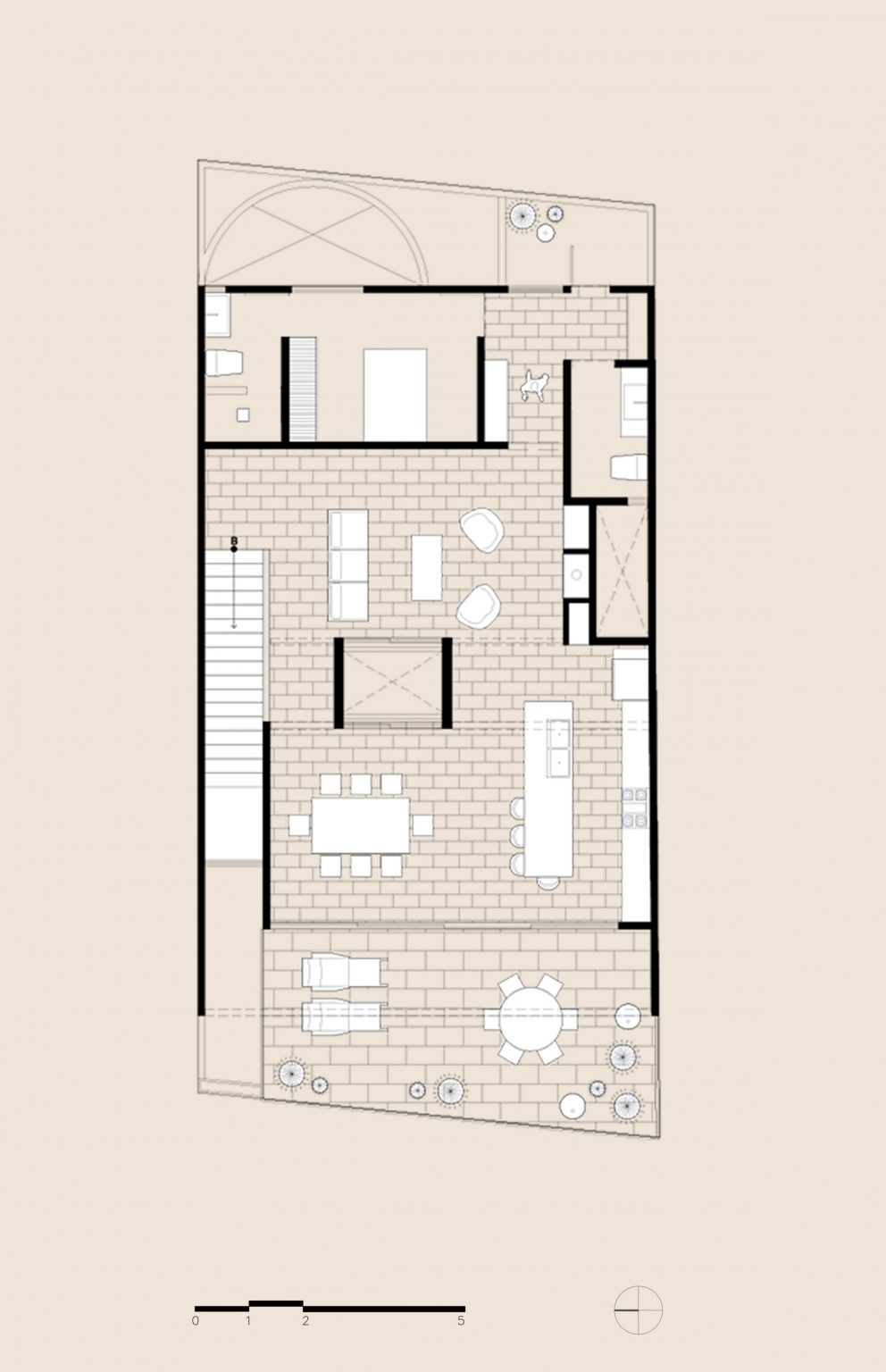Second floor plan