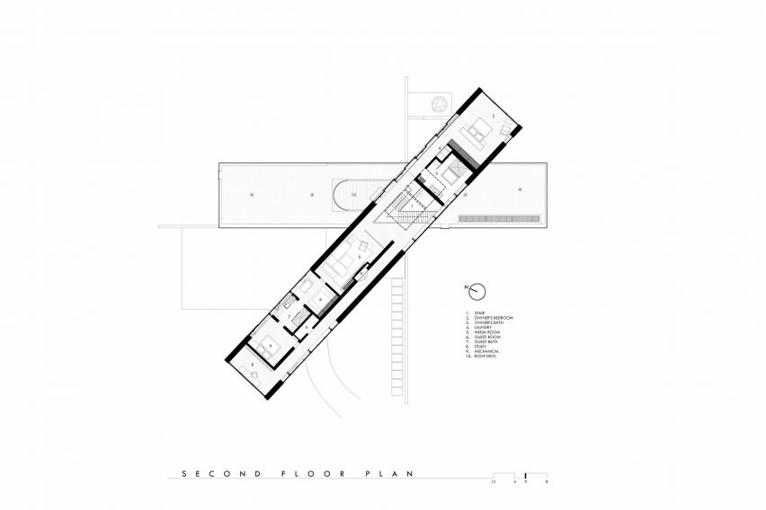 Second floor plan