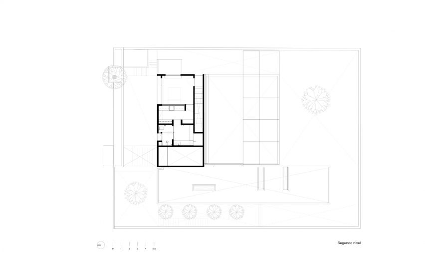 Second floor plan