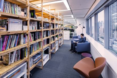 Wooden shelving