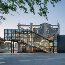Exterior of converted power plant in China