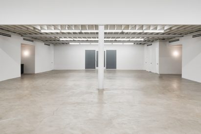 White-washed interior