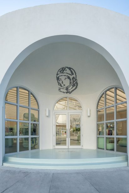 Domed entryway for BBC store Miami