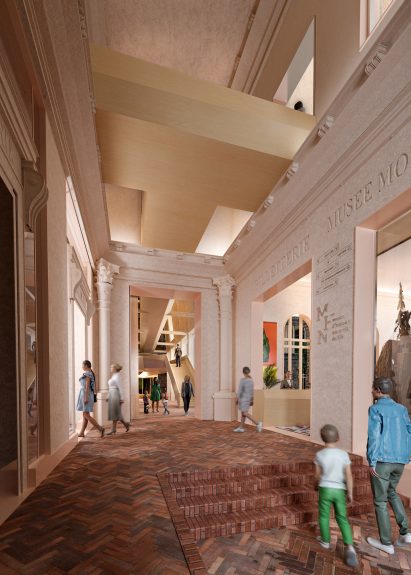 Snøhetta-designed museum interior
