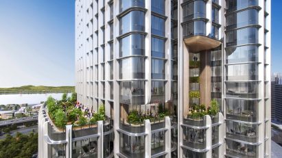 Sky gardens in SOM supertall