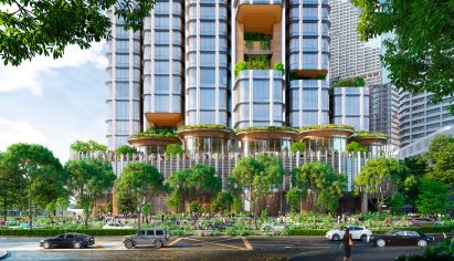 SOM supertall facade