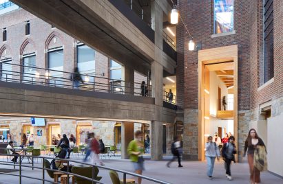 Atrium in Science Building Wellesley