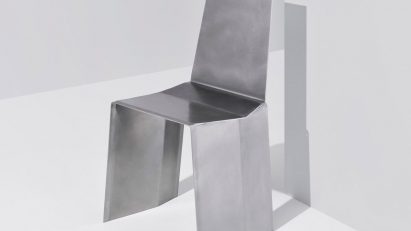 Camber steel chair by Paul Coenen at Dutch Design Week