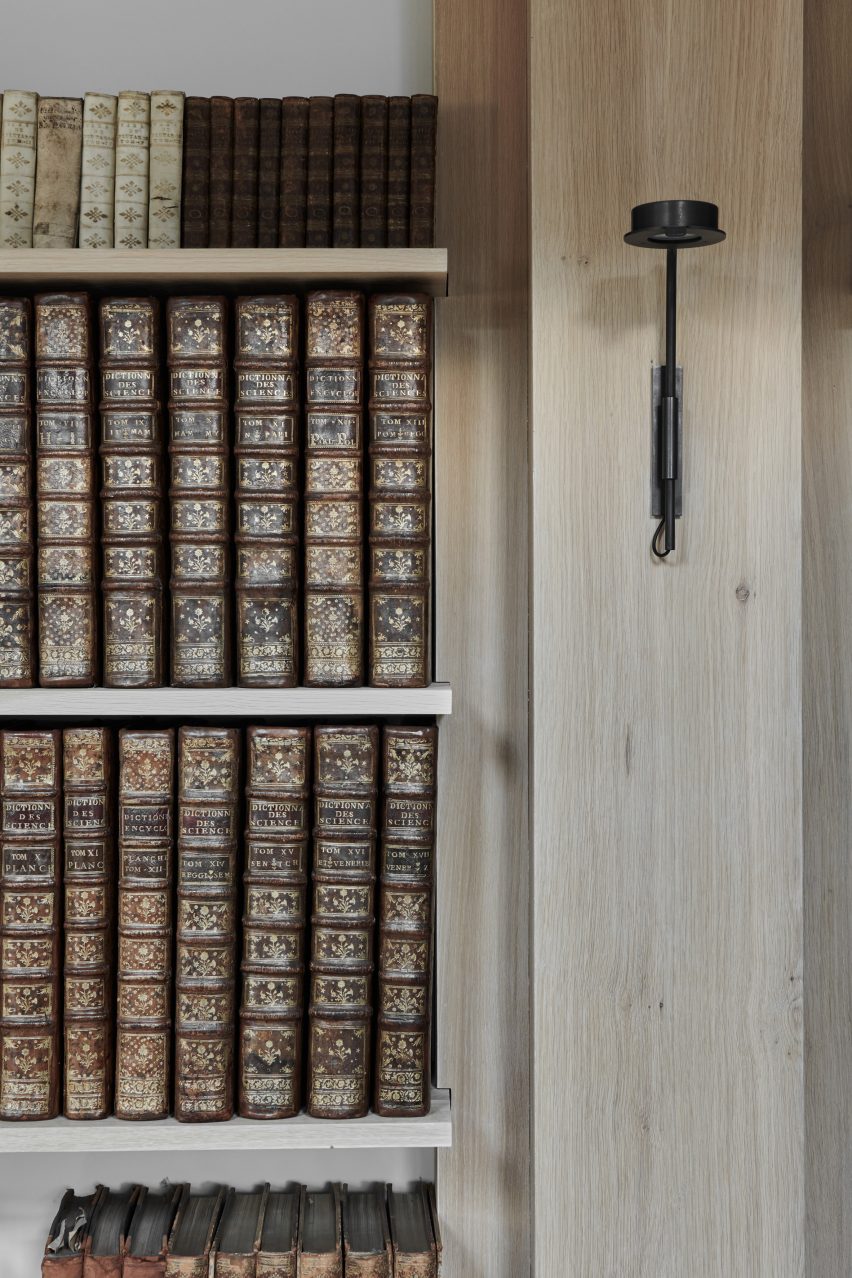 Interior of Stanbridge Mill Library by Crawshaw Architects