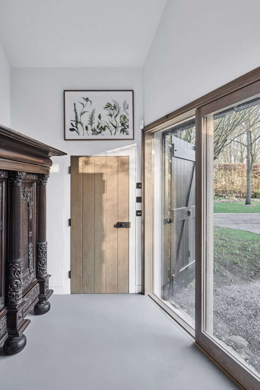 Interior of Stanbridge Mill Library by Crawshaw Architects