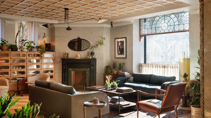 Lobby lounge at The Quoin