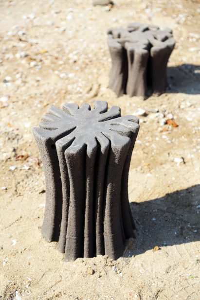 3D-printed seats by Hong Kong University researchers