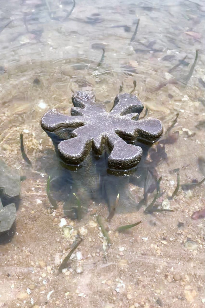 Top of a 3d-printed Tidal Stool by Hong Kong University