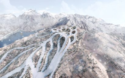 Ski resort designed by LAVA