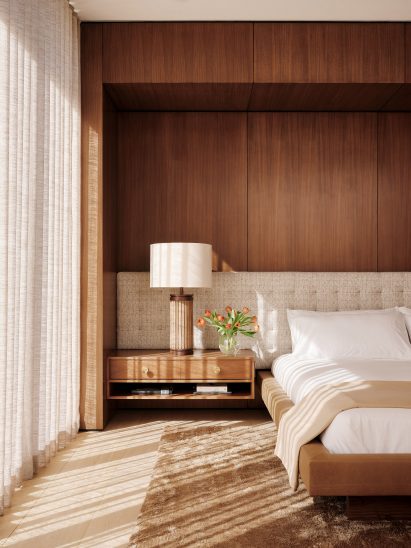 Custom bed by Woods and Dangaran