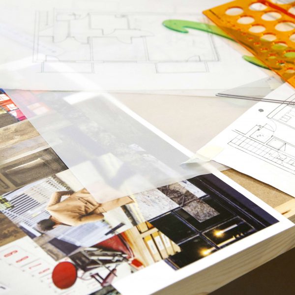 Student work from Interior Design Module One Short Course at University of the Arts London