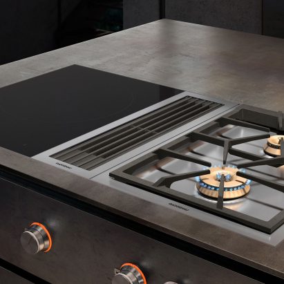Vario downdraft ventilation 400 series by Gaggenau