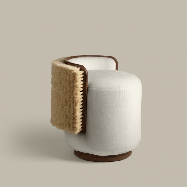 Mexican chair with bristles