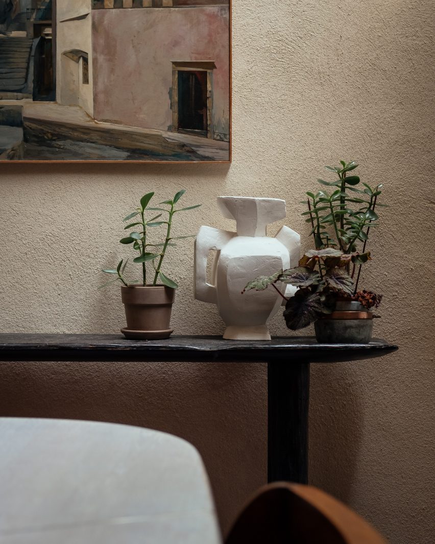 Interior of Walled Garden house extension by Nimtim Architects