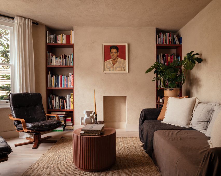 Interior of Walled Garden house extension by Nimtim Architects