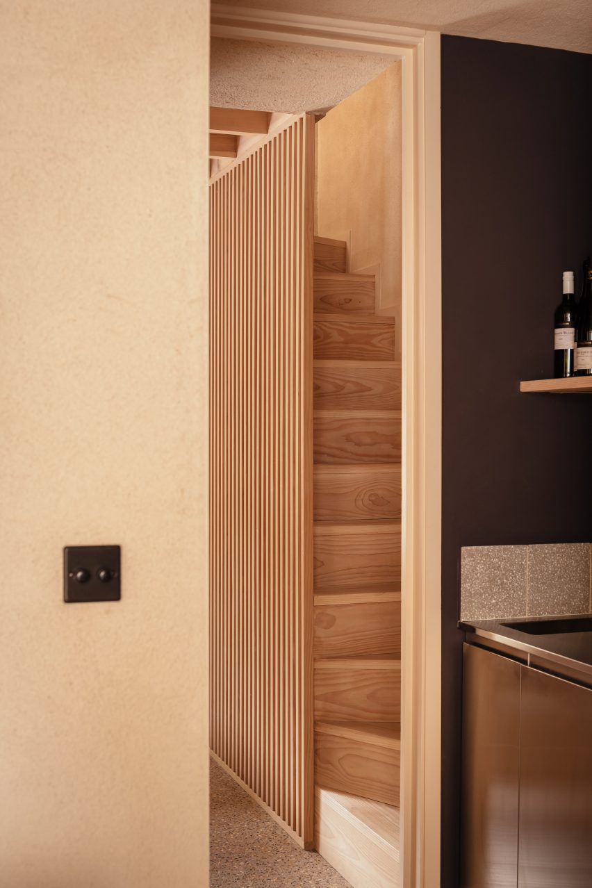 Interior of Walled Garden house extension by Nimtim Architects