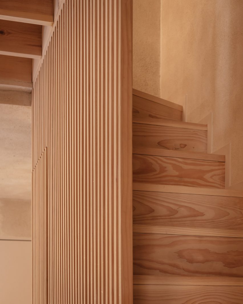 Interior of Walled Garden house extension by Nimtim Architects