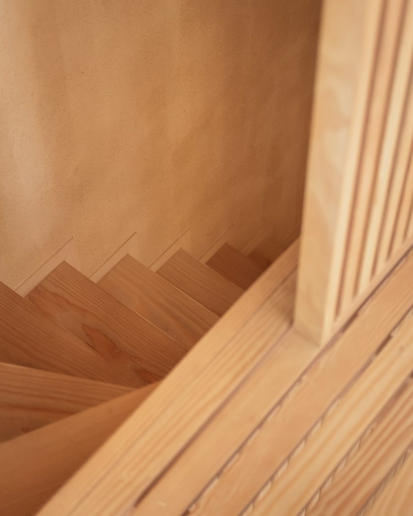 Interior of Walled Garden house extension by Nimtim Architects