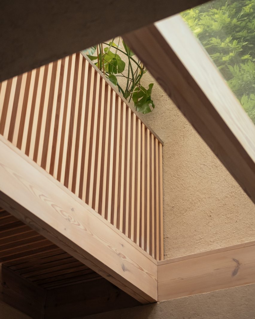 Interior of Walled Garden house extension by Nimtim Architects