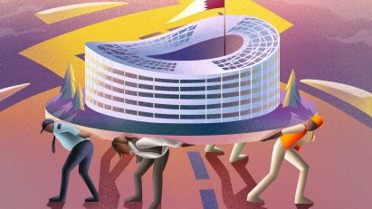 Cover of Amnesty International report about the World Cup 2022