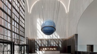 Interiors of 550 Madison by Snøhetta