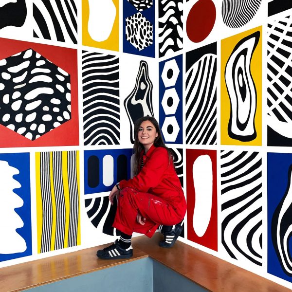 Coco Lom's colourful graphic murals