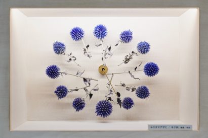 The Glothistle arranged in a clock-like motif
