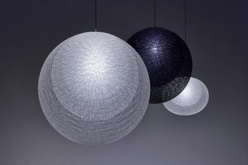 Mayuhana pendant lamp by Yamigawa