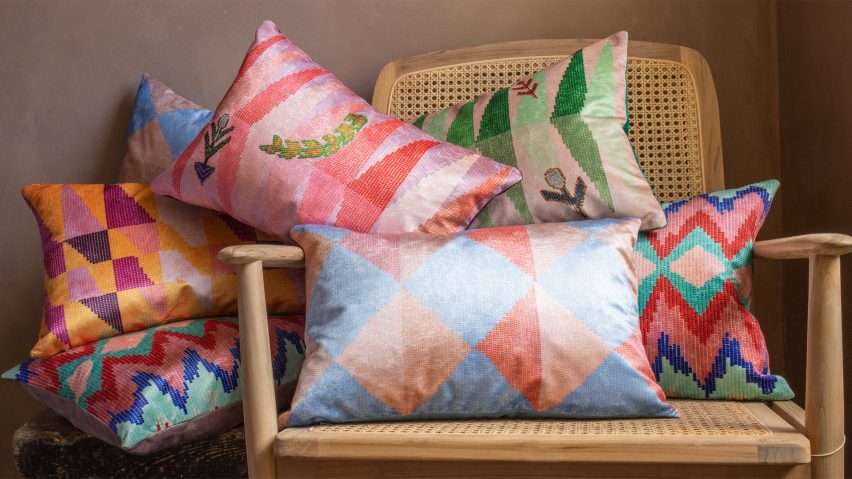 Colourful cushions
