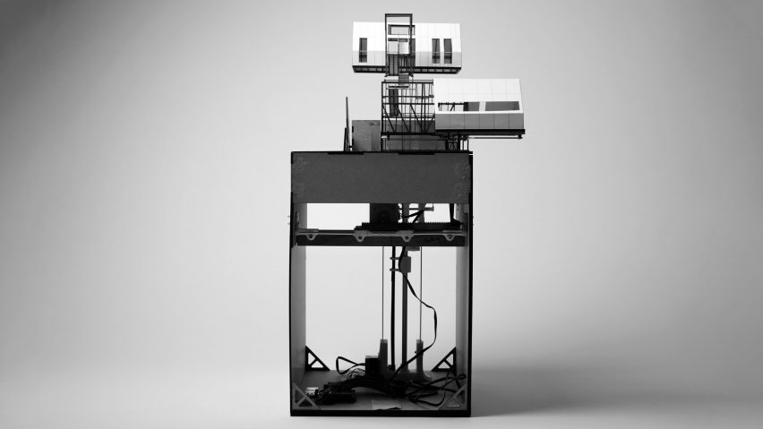 Photo of a model building