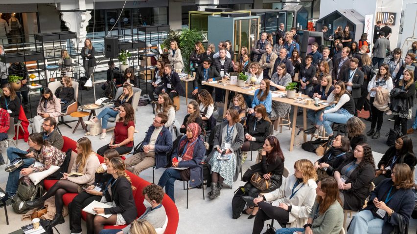 Photo of an audience