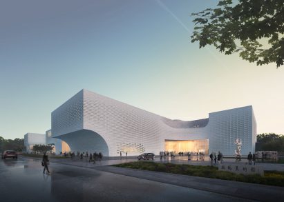 Wuxi Art Museum main entrance