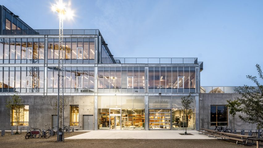 Facade of New Aarch in Aarhus by Adept