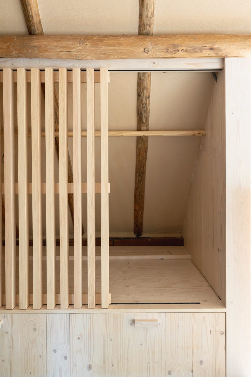 Storage in Barn at the Ahof by Julia van Beuningen
