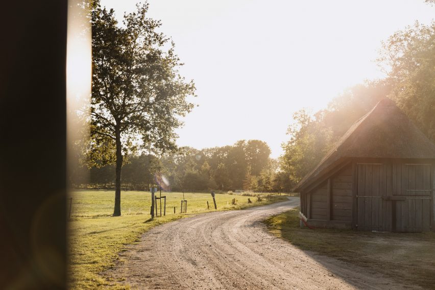 Exterior of Barn at the Ahof by Julia van Beuningen