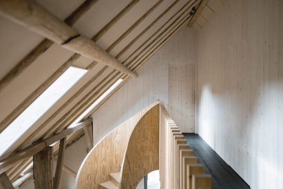 Corridor at Barn at the Ahof by Julia van Beuningen
