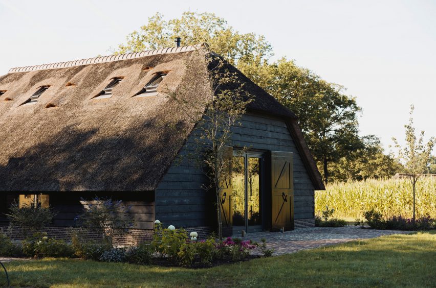 Exterior of Barn at the Ahof by Julia van Beuningen