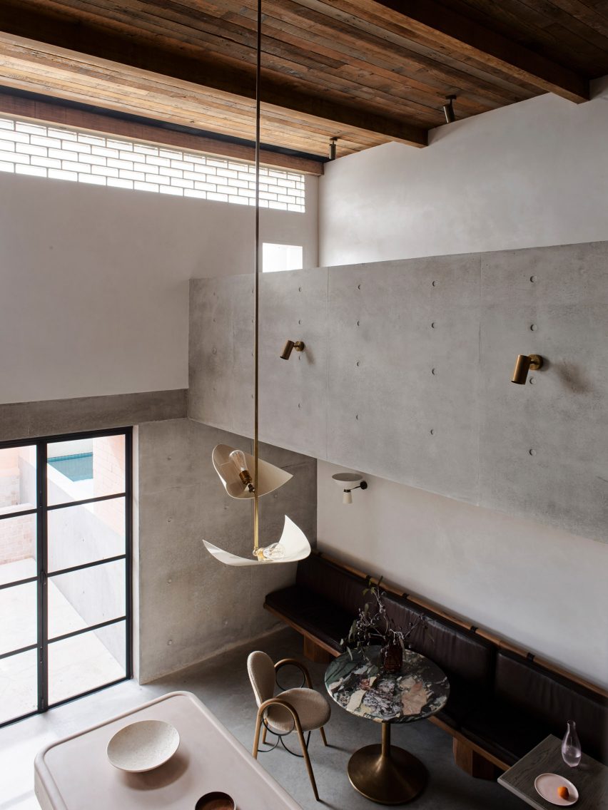 Kitchen interior of Alexander House office by Alexander & Co
