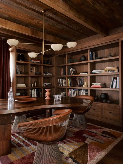 Library of Alexander House office by Alexander & Co
