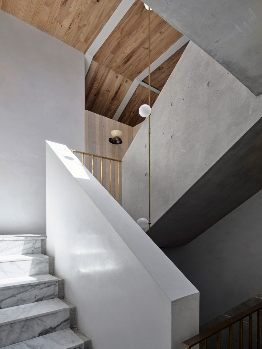 Stairwell of Alexander House office by Alexander & Co