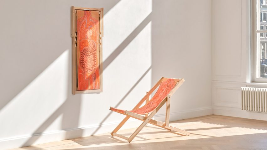 Anatomic chair by Nynke Tynagel